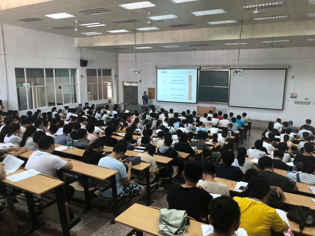 2019届本科毕业班全体学生参加了动员会